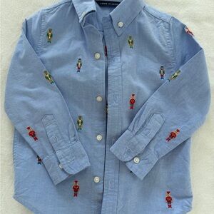 Janie and Jack Boys Oxsford shirt size 3